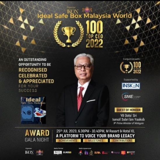 Ideal Safe Box Malaysia winner awards in 2022