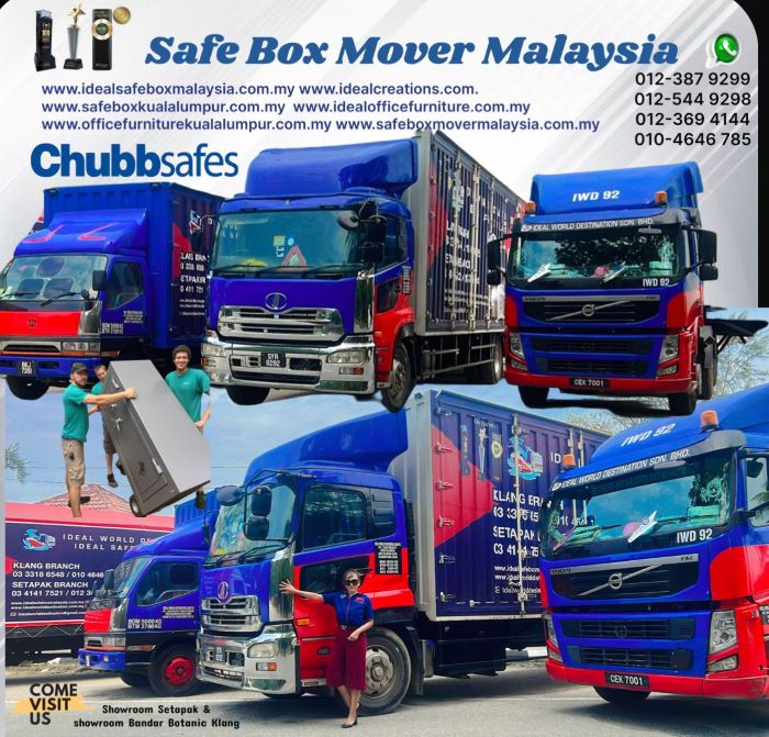 Mover Safe Box Kuala Lumpur & Movers Safe Box Selangor / mover Safe Box Malaysia